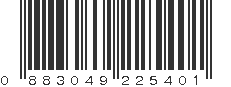 UPC 883049225401