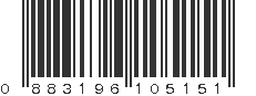 UPC 883196105151