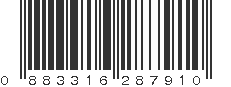 UPC 883316287910