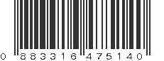 UPC 883316475140