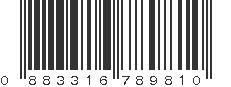 UPC 883316789810