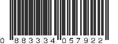 UPC 883334057922