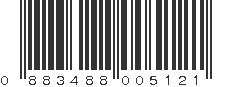 UPC 883488005121