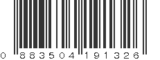 UPC 883504191326