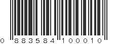 UPC 883584100010