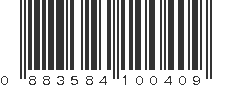 UPC 883584100409