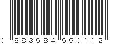 UPC 883584550112