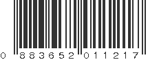 UPC 883652011217