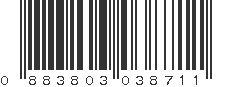 UPC 883803038711