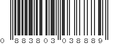 UPC 883803038889