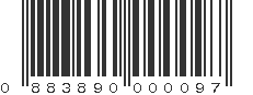 UPC 883890000097