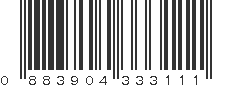 UPC 883904333111