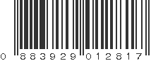 UPC 883929012817