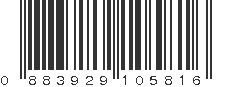 UPC 883929105816