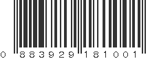 UPC 883929181001