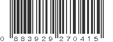 UPC 883929270415