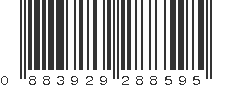 UPC 883929288595