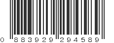 UPC 883929294589