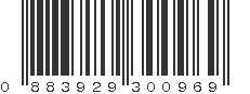 UPC 883929300969