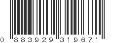 UPC 883929319671