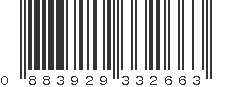 UPC 883929332663