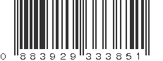 UPC 883929333851