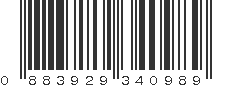 UPC 883929340989