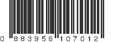 UPC 883956107012