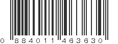 UPC 884011463630