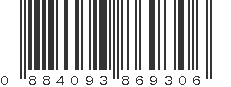 UPC 884093869306