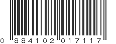 UPC 884102017117