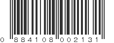 UPC 884108002131