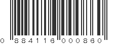 UPC 884116000860