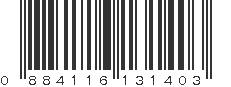 UPC 884116131403