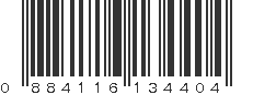 UPC 884116134404