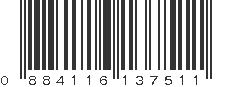 UPC 884116137511