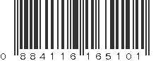 UPC 884116165101