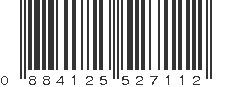 UPC 884125527112