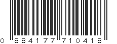 UPC 884177710418