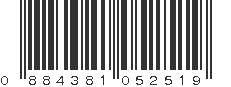 UPC 884381052519