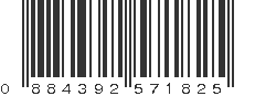 UPC 884392571825