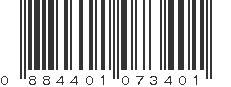 UPC 884401073401