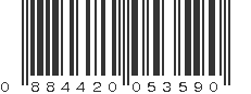 UPC 884420053590