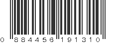 UPC 884456191310