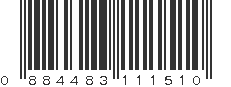 UPC 884483111510