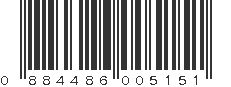 UPC 884486005151