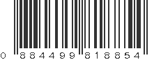 UPC 884499818854