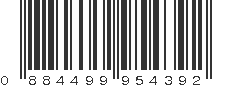 UPC 884499954392