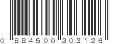 UPC 884500303126