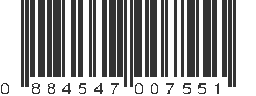 UPC 884547007551